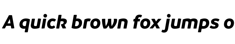 Preview of FONTSPRING DEMO - Branding SF Bold It Regular font