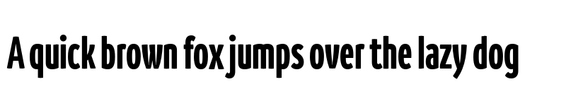 Preview of FONTSPRING DEMO - Branding SF Cmp Bold Regular font