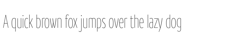 Preview of FONTSPRING DEMO - Branding SF Cmp Thin Regular font