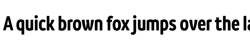 Preview of FONTSPRING DEMO - Branding SF Cnd Bold Regular font