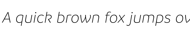 Preview of FONTSPRING DEMO - Branding SF Light It Regular font