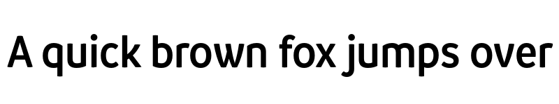 Preview of FONTSPRING DEMO - Branding SF Narrow SemiBold Regular font