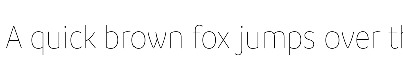 Preview of FONTSPRING DEMO - Branding SF Narrow Thin Regular font