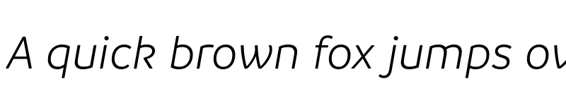 Preview of FONTSPRING DEMO - Branding SF SemiLight It Regular font