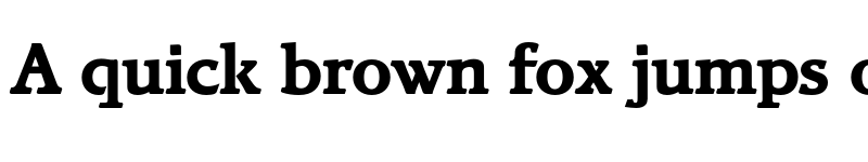 Preview of FONTSPRING DEMO - Bravo ExtraBold Regular font