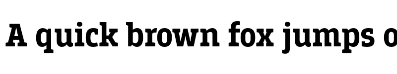 Preview of FONTSPRING DEMO - Breakers Slab Bold font