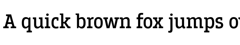 Preview of FONTSPRING DEMO - Breakers Slab Regular font