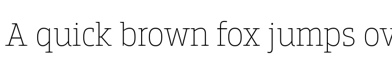 Preview of FONTSPRING DEMO - Breakers Slab Thin Regular font