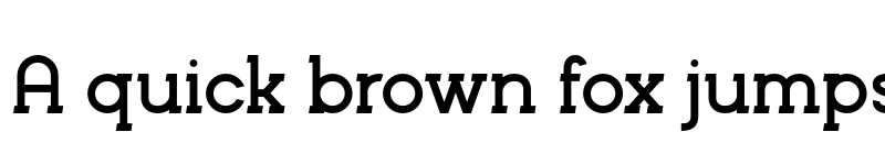 Preview of FONTSPRING DEMO - Brenzo Slab Regular font