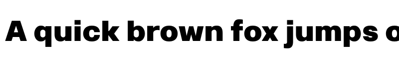Preview of FONTSPRING DEMO - Breul Grotesk A Heavy Regular font