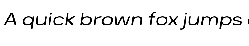 Preview of FONTSPRING DEMO - Breul Grotesk B Extralight Italic font