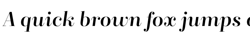 Preview of FONTSPRING DEMO - BridoneTitling Book Italic font