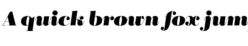 Preview of FONTSPRING DEMO - BridoneTitling Heavy Italic font