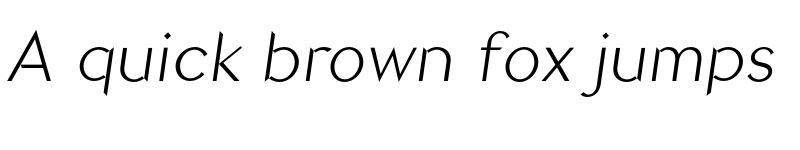 Preview of FONTSPRING DEMO - Briery Light Italic font