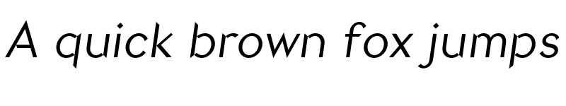 Preview of FONTSPRING DEMO - Briery Regular Italic font