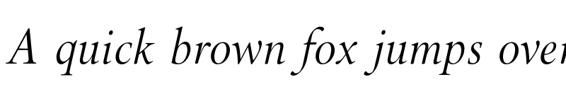 Preview of FONTSPRING DEMO - Brigade Light Italic font