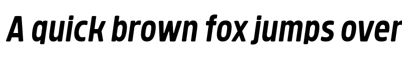 Preview of FONTSPRING DEMO - Brilk Bold Italic font