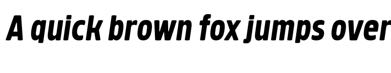 Preview of FONTSPRING DEMO - Brilk ExtraBold Italic font