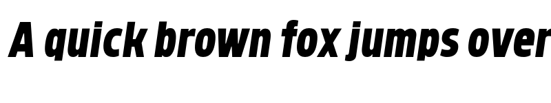 Preview of FONTSPRING DEMO - Brilk Sans Black Italic font