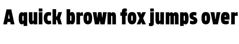 Preview of FONTSPRING DEMO - Brilk Sans ExtraBlack Regular font