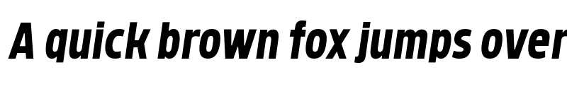 Preview of FONTSPRING DEMO - Brilk Sans ExtraBold Italic font