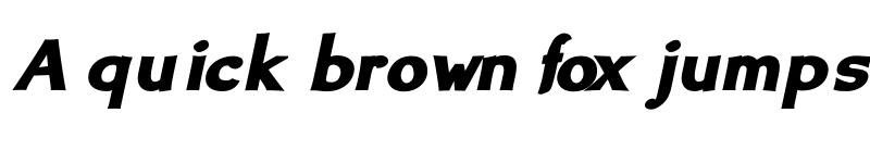 Preview of FONTSPRING DEMO - Brinar Black Italic font