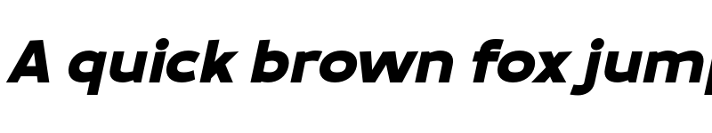 Preview of FONTSPRING DEMO - Brinnan Black Italic font