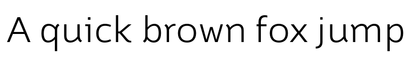Preview of FONTSPRING DEMO - Brisko Sans Light Light font