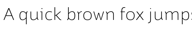 Preview of FONTSPRING DEMO - Brisko Sans Thin Regular font