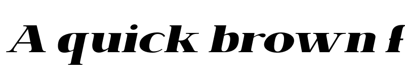 Preview of FONTSPRING DEMO - BrixtonPro-HeavyOblique Regular font