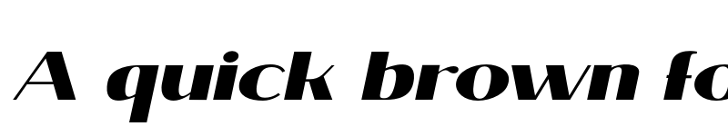 Preview of FONTSPRING DEMO - BrixtonSansPro-HeavyOblique Regular font