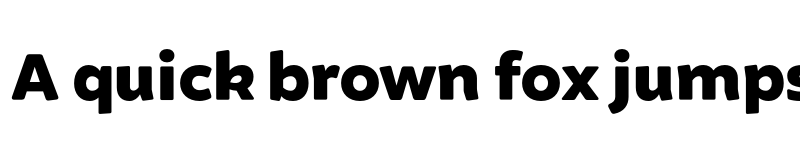 Preview of FONTSPRING DEMO - Brocha Alt Black Regular font