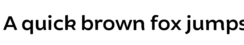 Preview of FONTSPRING DEMO - Brocha Alt Semibold Regular font