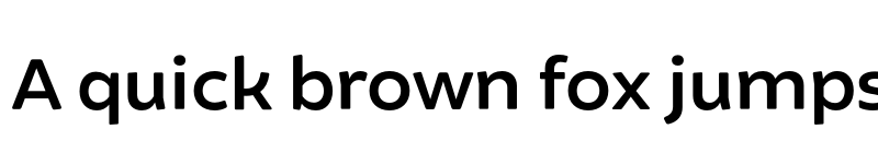 Preview of FONTSPRING DEMO - Brocha Semibold Regular font