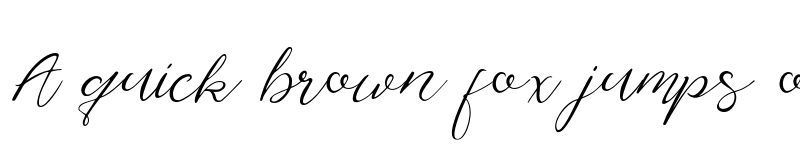 Preview of FONTSPRING DEMO - Brohillo Script Regular font