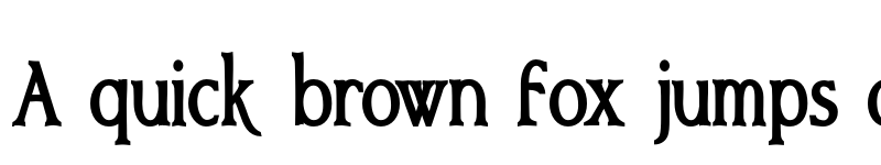 Preview of FONTSPRING DEMO - Bronzetti Condensed Condensed Bold font
