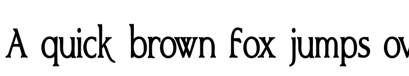 Preview of FONTSPRING DEMO - Bronzetti Condensed Condensed Regular font