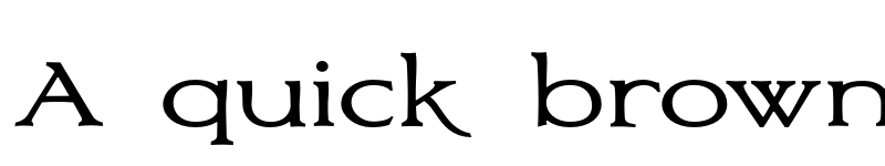 Preview of FONTSPRING DEMO - Bronzetti Expanded Expanded Regular font
