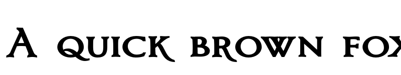 Preview of FONTSPRING DEMO - Bronzetti SmallCapitals Bold font