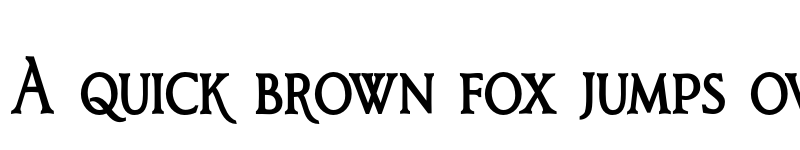 Preview of FONTSPRING DEMO - Bronzetti SmallCapsCondensed Condensed Regular font