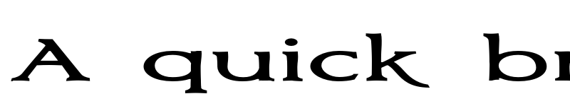 Preview of FONTSPRING DEMO - Bronzetti UltraExpanded Ultra-expanded Bold font