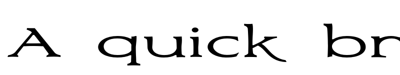 Preview of FONTSPRING DEMO - Bronzetti UltraExpanded Ultra-expanded Regular font