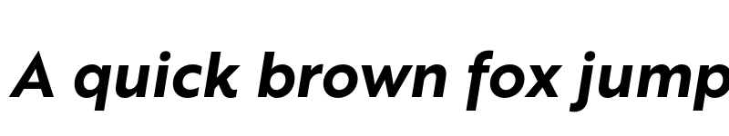 Preview of FONTSPRING DEMO - Brother 1816 Bold Italic font