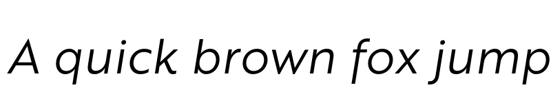 Preview of FONTSPRING DEMO - Brother 1816 Book Italic font