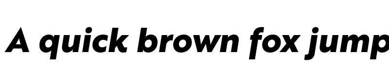 Preview of FONTSPRING DEMO - Brother 1816 ExtraBold Italic font