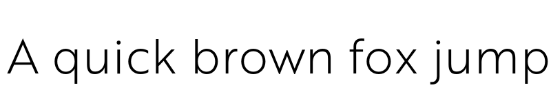 Preview of FONTSPRING DEMO - Brother 1816 Light font