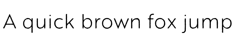 Preview of FONTSPRING DEMO - Brother 1816 Printed Light font