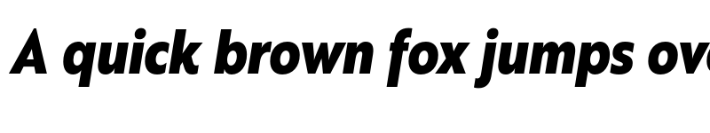 Preview of FONTSPRING DEMO - Brother XS ExtraBold Italic font