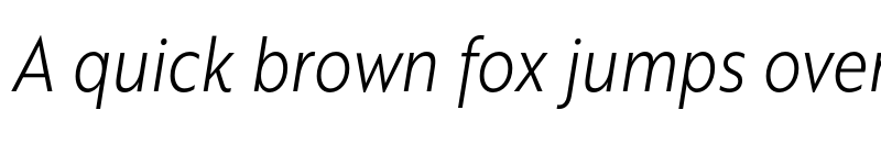 Preview of FONTSPRING DEMO - Brother XS Light Italic font