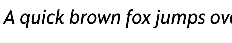 Preview of FONTSPRING DEMO - Brother XS Regular Italic font